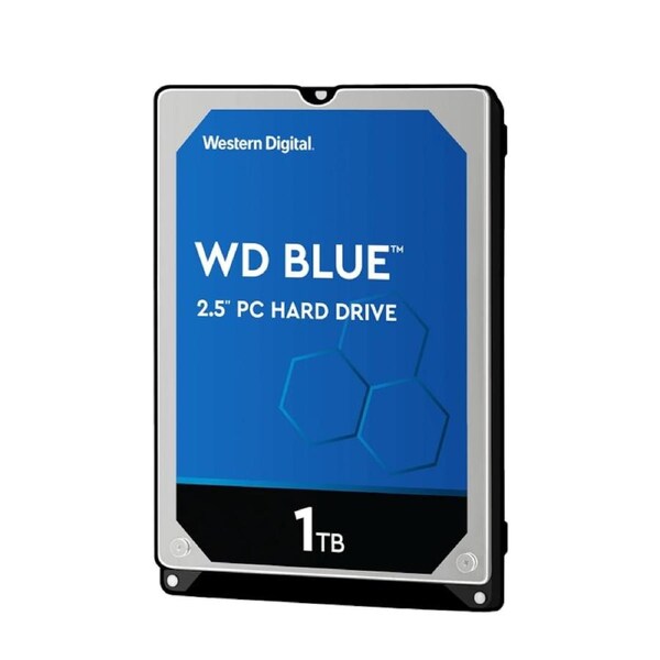 Western Digital 1TB WD Blue PC Mobile Hard Drive 2.5" SATA 5400RPM 128MB Cache [WD10SPZX]