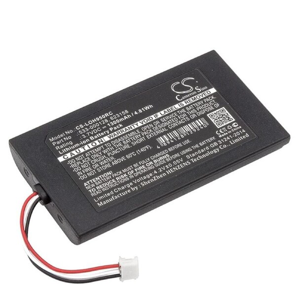 Replacement 533-000128 Battery for Logitech Harmony Elite Harmony 950 915-000257 915-000260 Remote Control