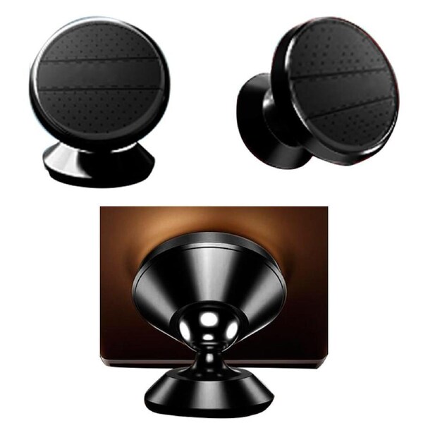 360° Universal Car Phone Holder Mount Cradle Magnetic iPhone Galaxy GPS Mobile Phone 2x Car Holders