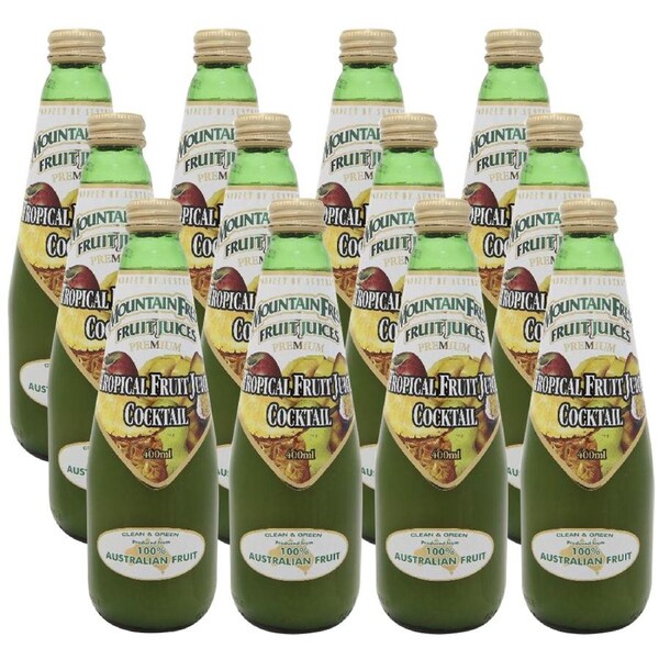 Mountain Fresh 400Ml Juice Tropical 12 Pack