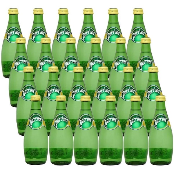 Perrier 330Ml Sparkling Mineral Water 24 Pack