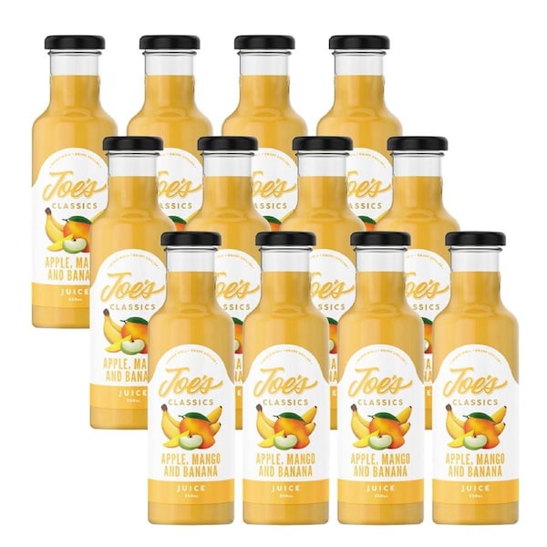 Joe'S Classics 350Ml Juice Mango & Banana 12 Pack