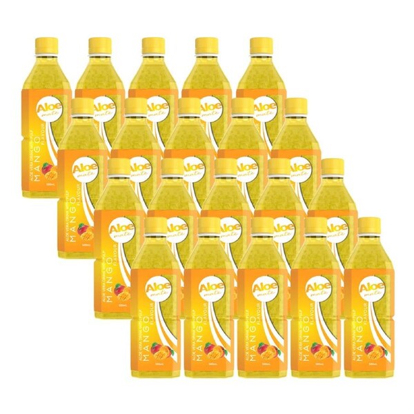 Aloe Mate 500Ml Aloe Vera Mango 20 Pack