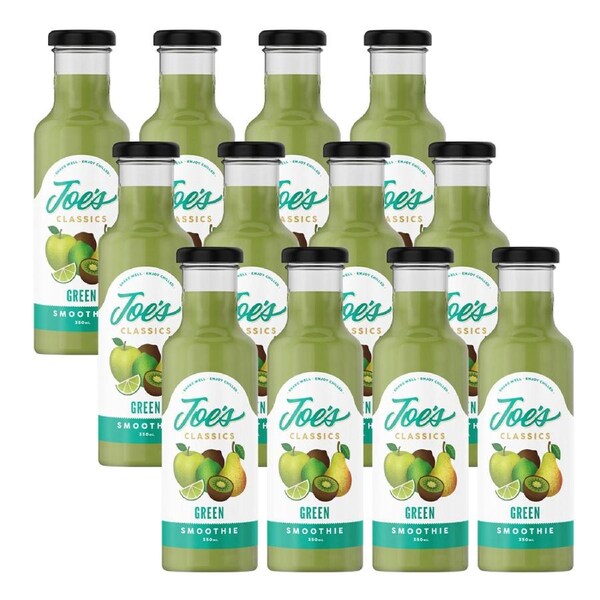 Joe'S Classics 350Ml Smoothie Green 12 Pack