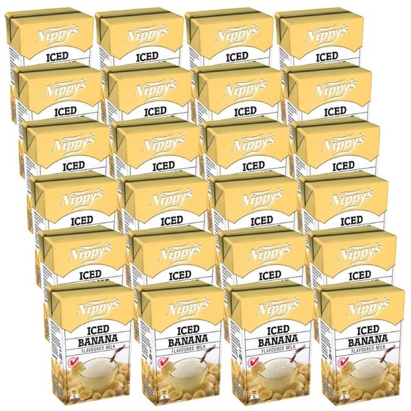Nippy'S 375Ml Flavoured Milk Iced Banana 24 Pack