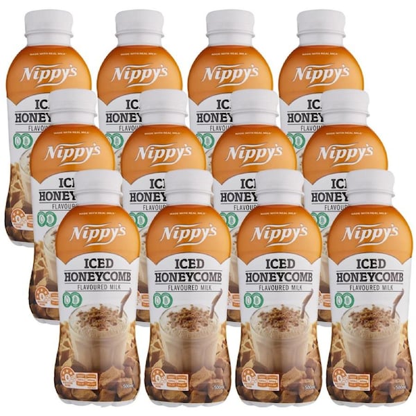 Nippy'S 500Ml Flavoured Milk Iced Honeycomb 12 Pack