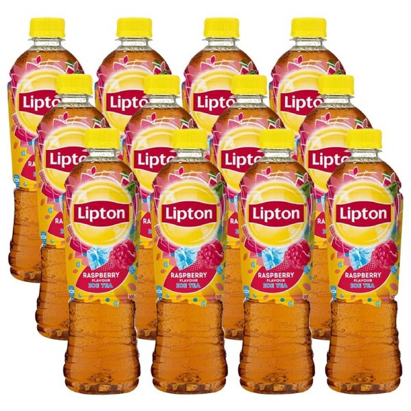 Lipton 500Ml Ice Tea Raspberry 12 Pack