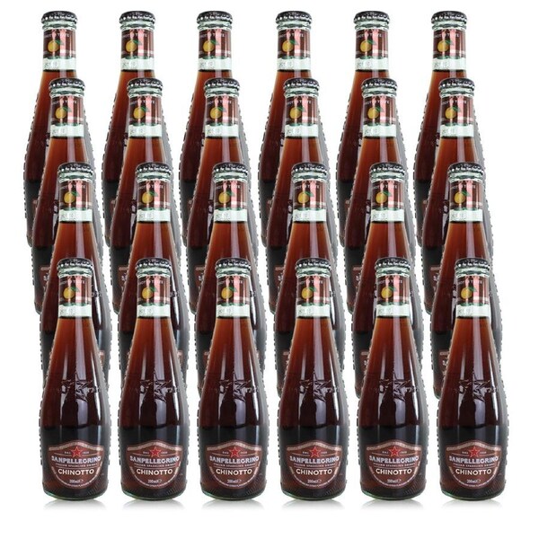 San Pellegrino 200Ml Sparkling Drink Chinotto Glass 24 Pack