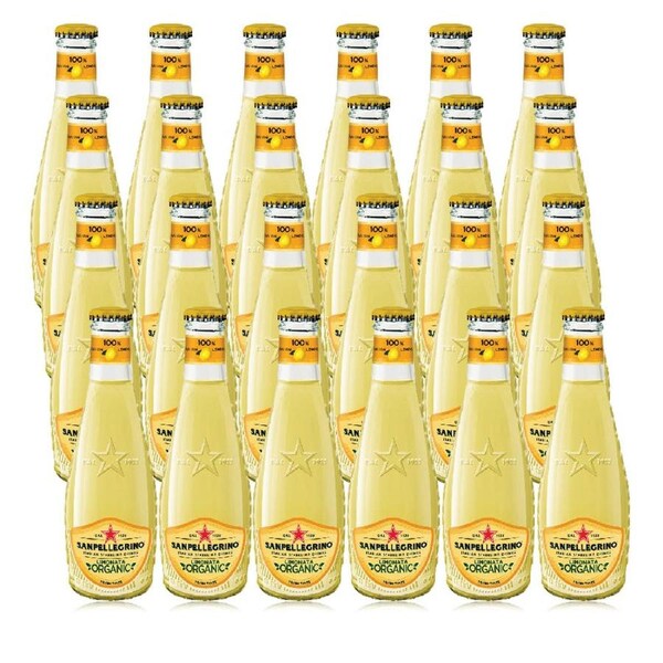 San Pellegrino 200Ml Sparkling Drink Limonata Glass 24 Pack
