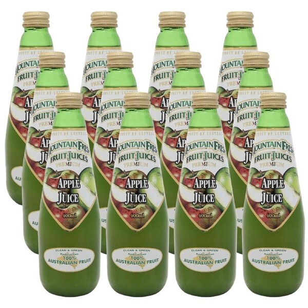 Mountain Fresh 400Ml Juice Apple 12 Pack