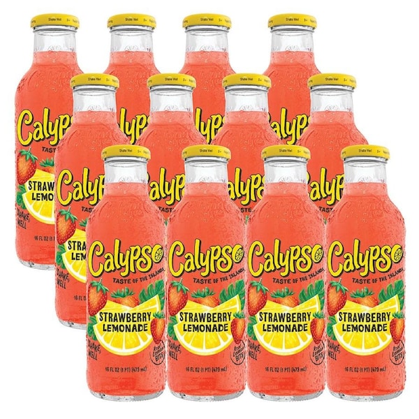 Calypso 473Ml Strawberry Lemonade 12 Pack