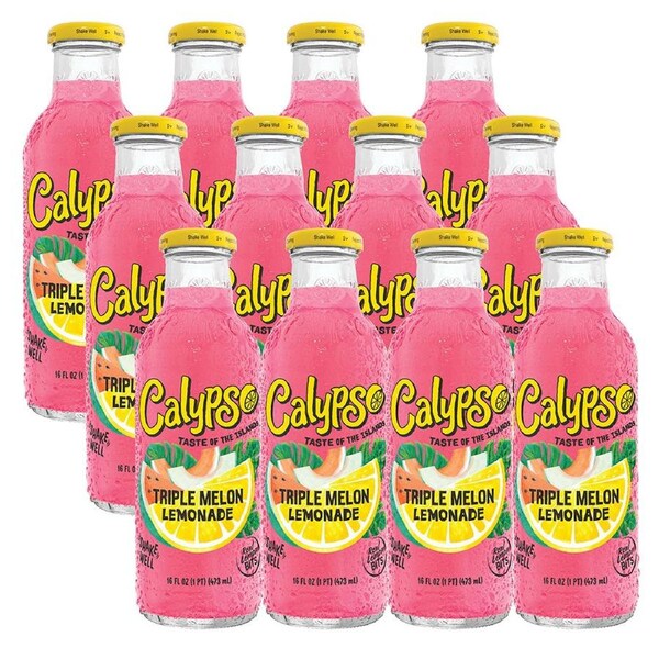 Calypso 473Ml Triple Melon Lemonade 12 Pack