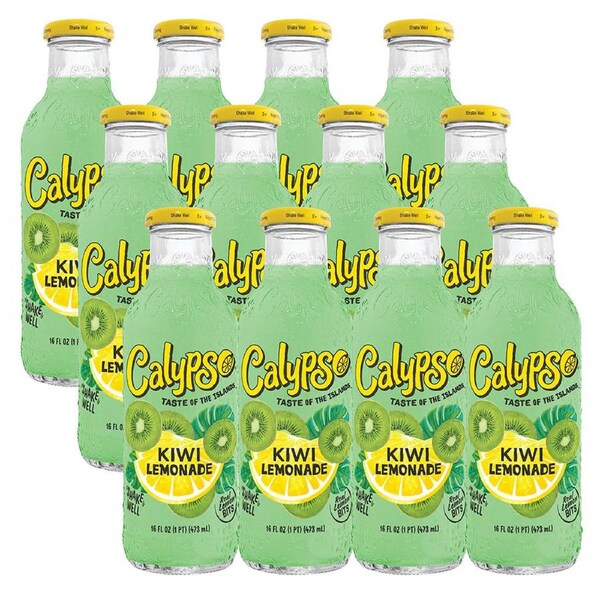 Calypso 473Ml Kiwi Lemonade 12 Pack
