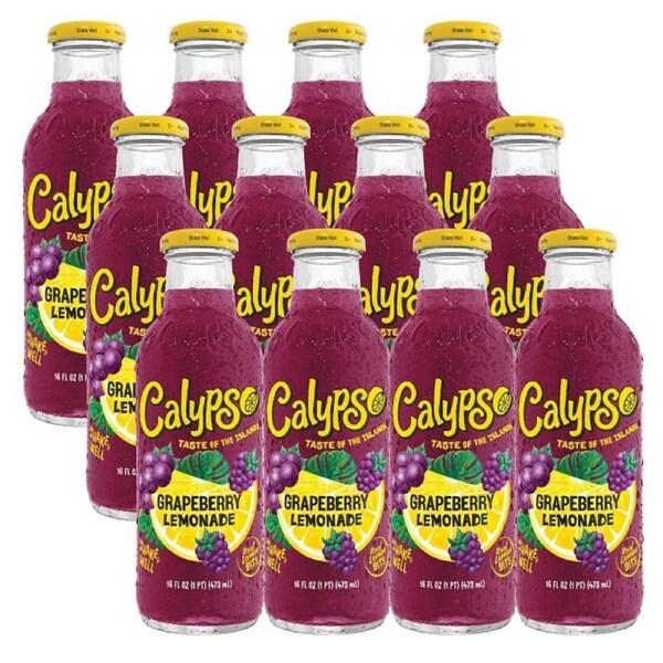 Calypso 473Ml Grapeberry Lemonade 12 Pack