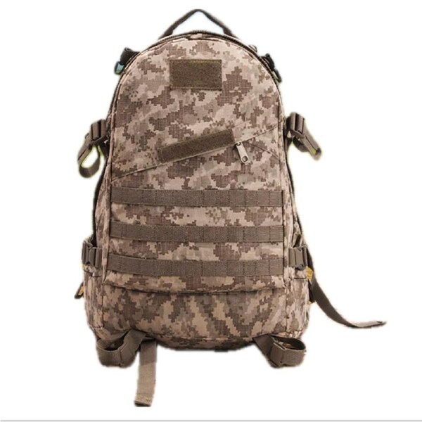 Hiking Utility 3D Outdoor MOLLE Military Tactical Rucksack Backpack Camping Bag Desert Camouflage