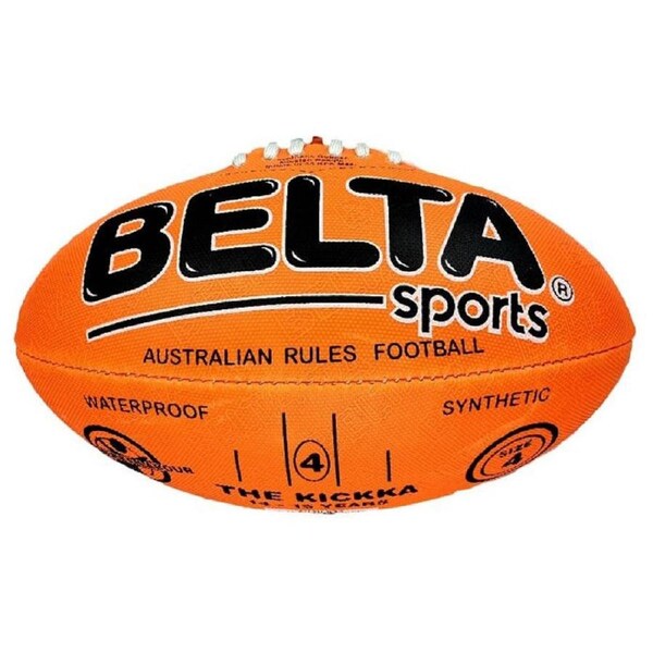 Footy Size 4 Fluro Orange C40