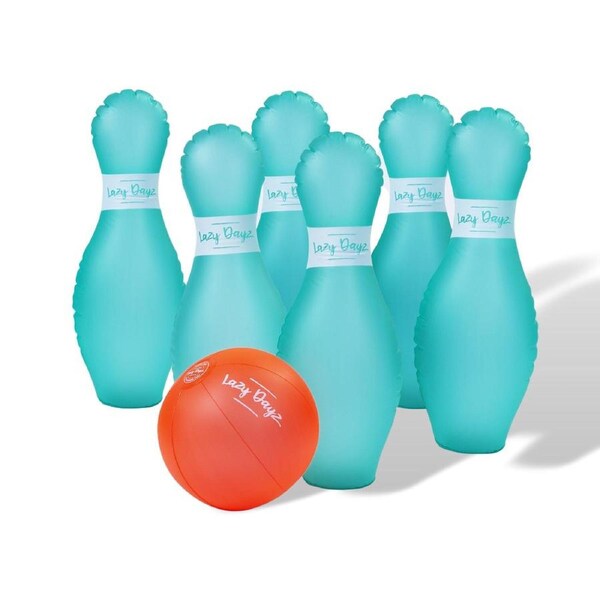 Inflatable Bowling Set 7pcs Outdoor Yard Family Kids Game Beach Camping Party
