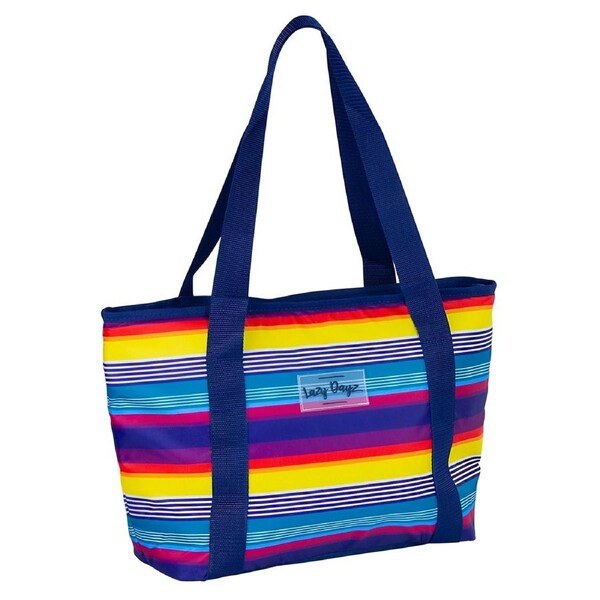 Jumbo RAINBOW Tote Lunch Bag Fun Cooler Picnic Beach Handbag Ice Reusable Durable Leakproof Work School Outdoor