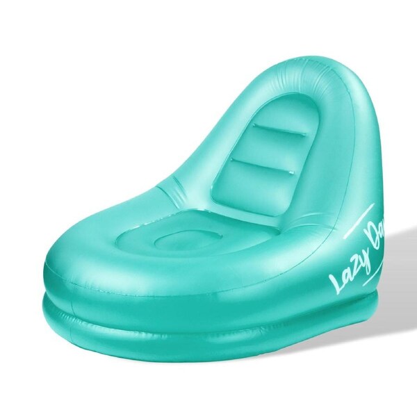 Inflatable Teal Jumbo Chair Summer Pool Float Water Air Lounge Toy Adult Spa Holiday Party Toys/ Water Fun/ Decoration/ Summer Gift