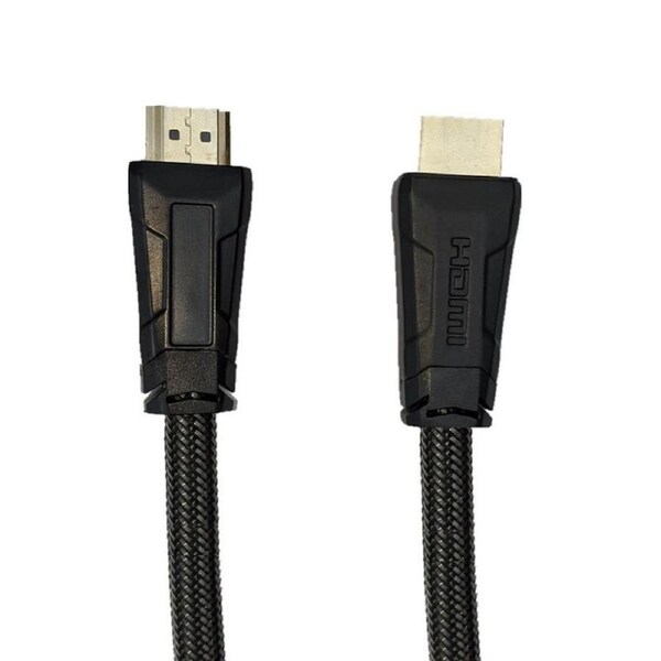 Cruxtec 2m HDMI v2.0 4K @60Hz with Ethernet Male to Male Cable Nylon Braided [HC20-02-SG]