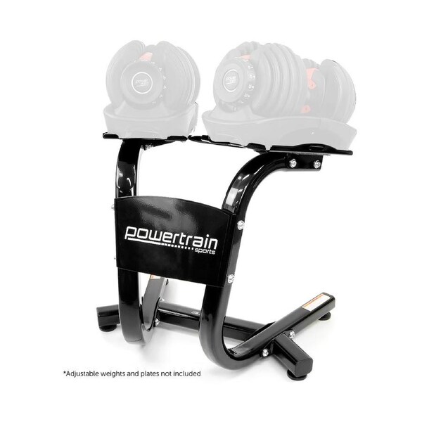 Powertrain Adjustable Dumbbells Stand For 24kg 40kg Home Gym Exercise Equipment