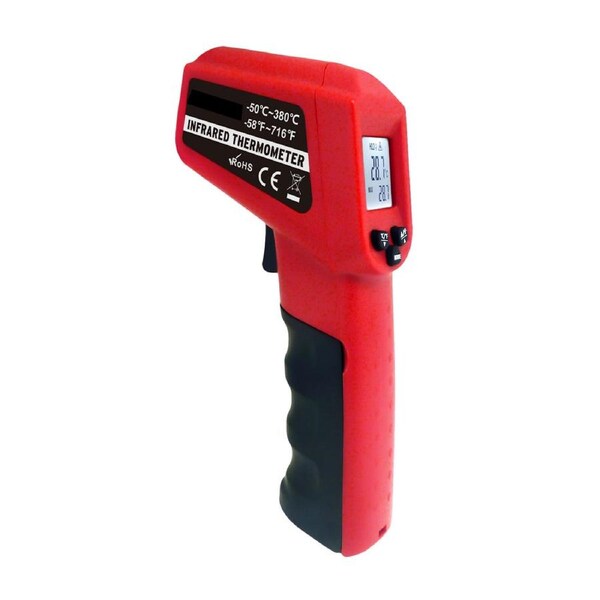 KASA Industrial Laser Infrared Ir Thermometer Digital Temperature Gun Red Black