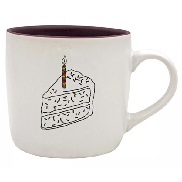 Recipease Confetti Birthday Mug Cake