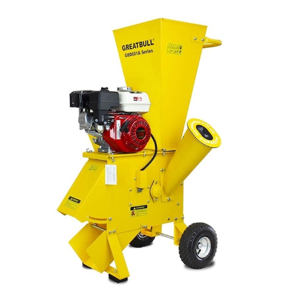 Greatbull 6.5HP Chipper/Mulcher -Honda GX200 Engine(GBD601AH)