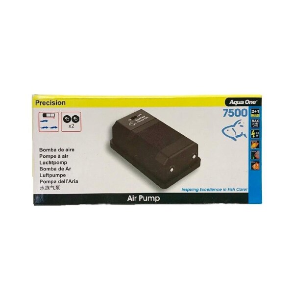 Aqua One Precision 7500 Air Pump Twin 10070