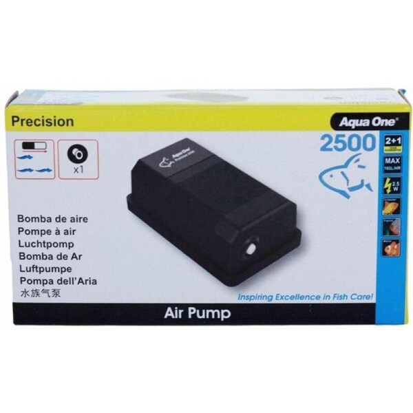 Aqua One Precision 2500 Air Pump Single 10069