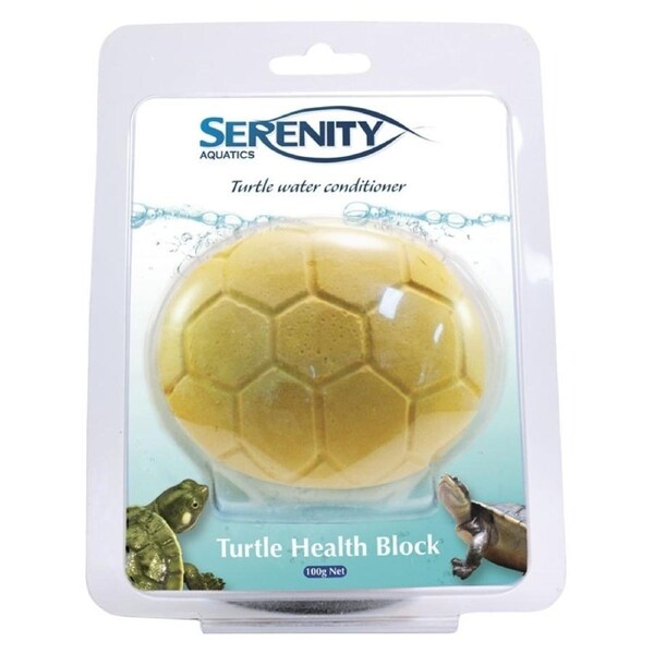 Serenity Turtle Health Block 100G Calcium Block
