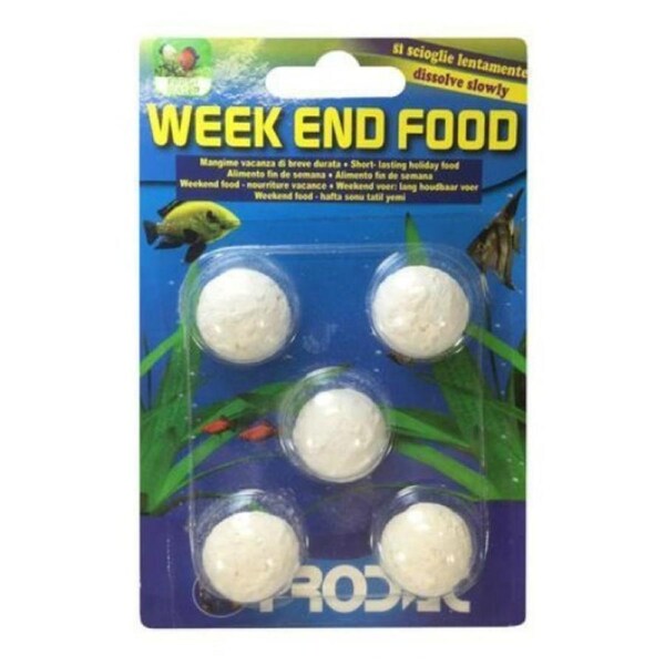 Prodac Weekend Food 21G Feeder Tropical Goldfish