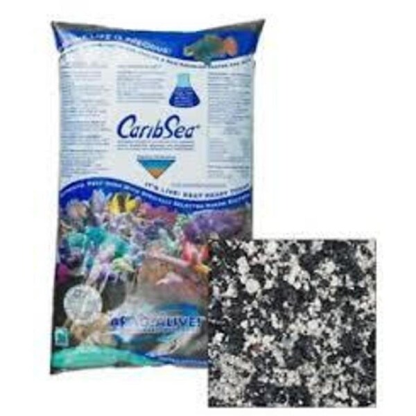 Caribsea AragAlive IndoPacific Black Sand 9kg