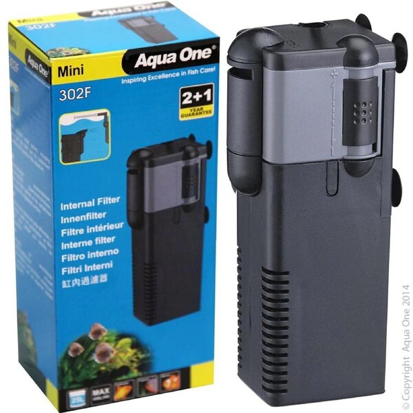Aqua One Mini 302F Internal Filter 450LH 11337