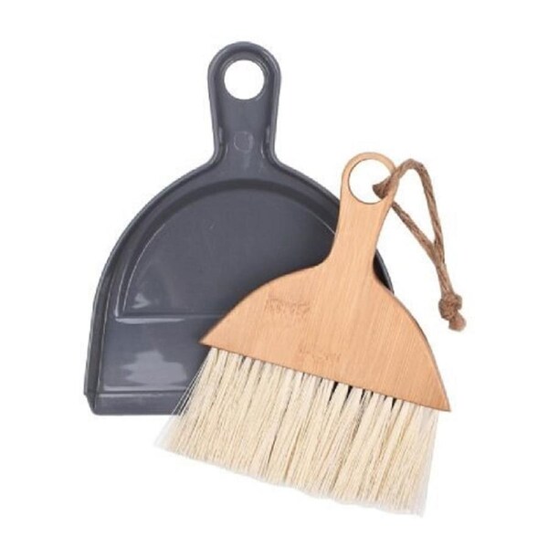 White Magic Eco Basics Mini Dustpan and Brush Set