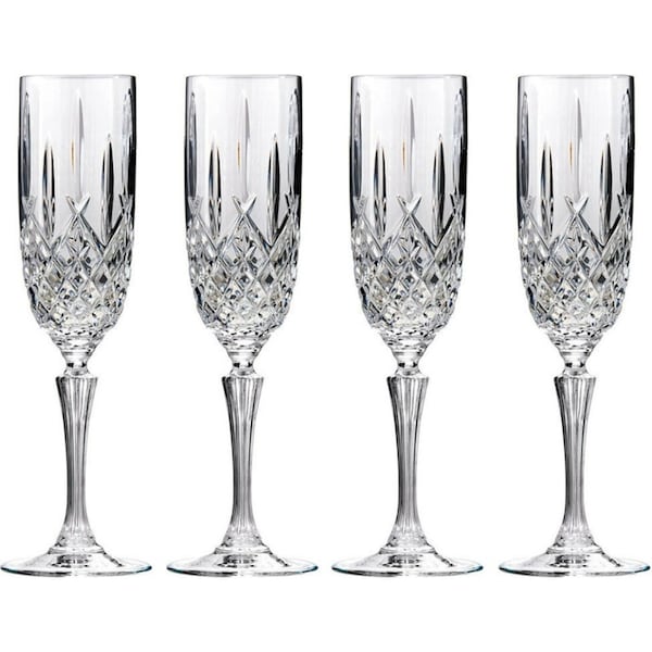 Marquis by Waterford Markham Crystalline Champagne Flute 266ml - Set of 4