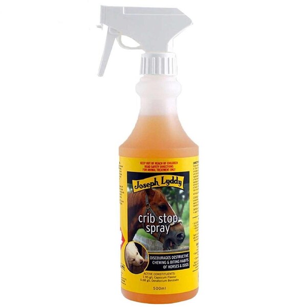 Joseph Lyddy Crib Stop Horses & Dogs Chewing Prevention Spray 500ml