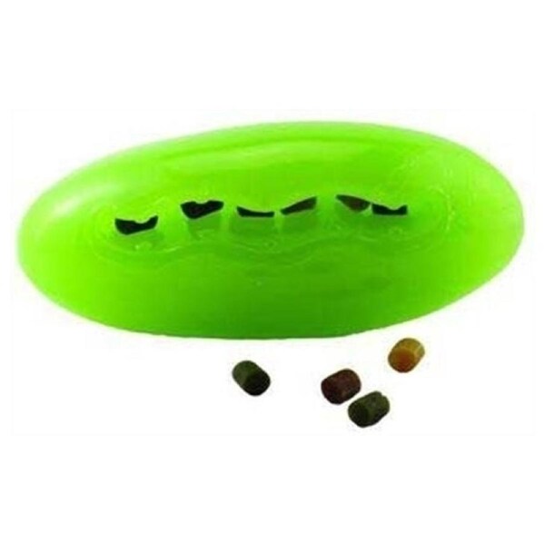 Starmark Treat Dispensing Pickle Pocket Dog Toy
