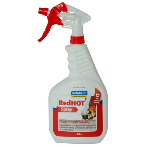 Kelato Red Hot Animal Chew Stopper Animal Deterrent 1L