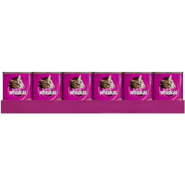 Whiskas Adult 1+ Years Wet Cat Food Rural Mixed Pack 400g x 24