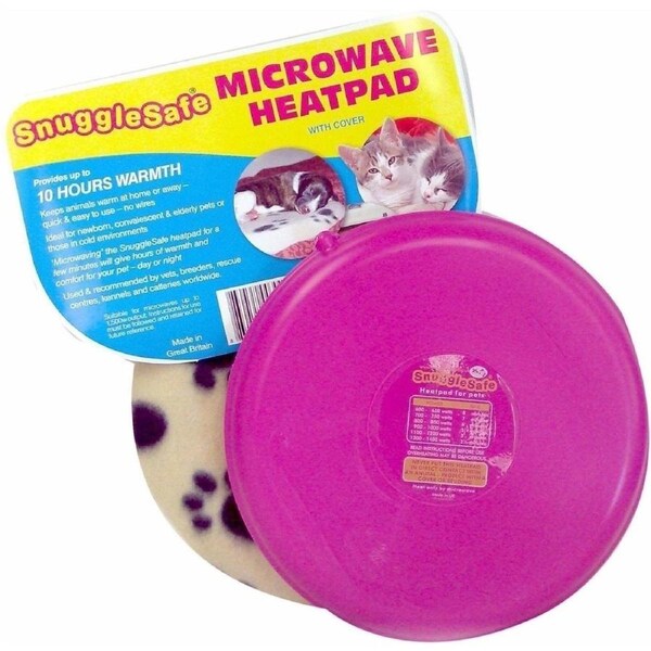 SnuggleSafe Microwave Heat Pad for Dogs Cats & Small Animals