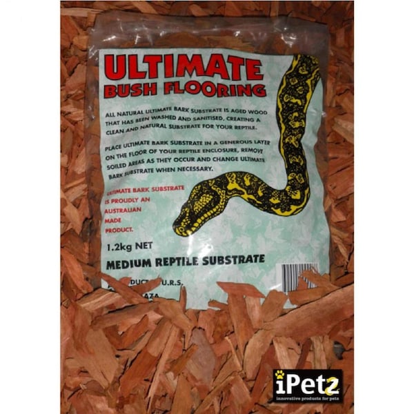 Urs Ultimate Bush Flooring Reptile Sterilised Bark Chips 1.2kg