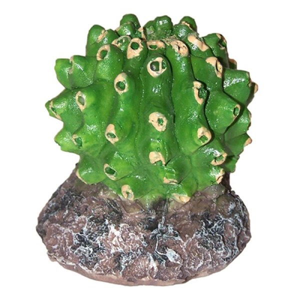 Urs Ornament Dimpled Ball Cactus Reptile Accessory Small