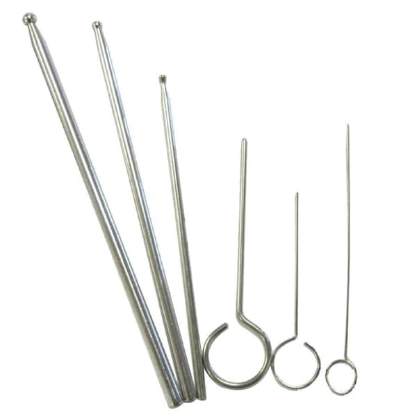 Urs Surgical Stainless Steel Snake Sexing Probes 6 Pack