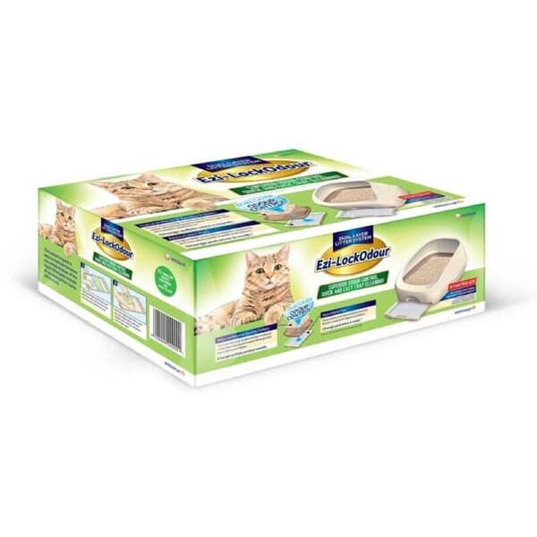 Ezi Lockodour Dual Layer Cat Litter System Odour Control