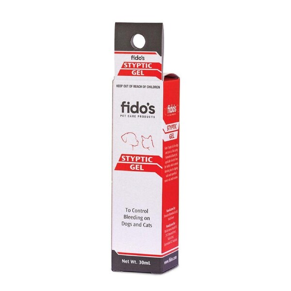 Fidos Styptic Gel Controls Bleeding for Dogs & Cats 30ml