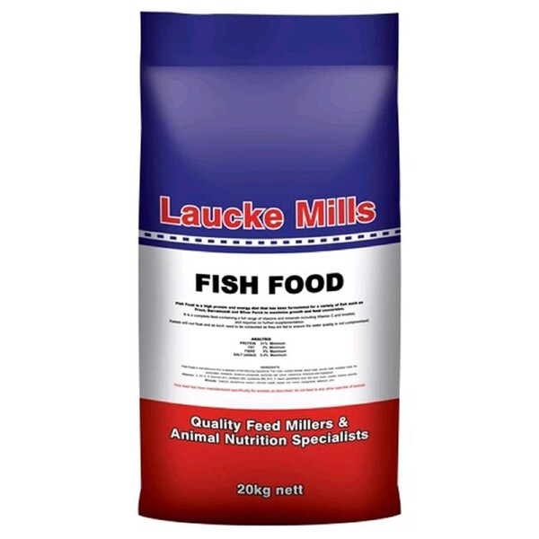 Laucke Fish Food Protein & Energy Feed Pellets 20kg