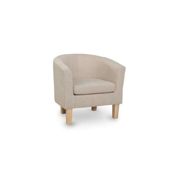 Armchair Lounge Chair Tub Accent Armchairs Fabric Sofa Chairs Wooden