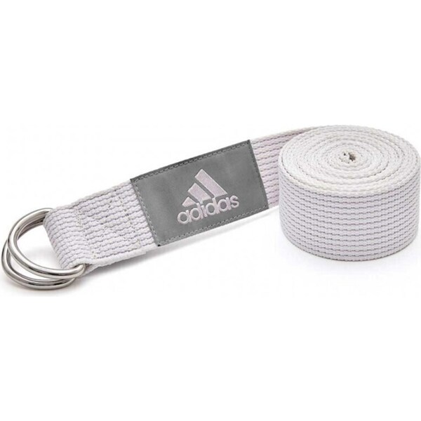 Adidas Premium Yoga Strap 2.5m Long Adjustable Belt Pilates Stretching Poses