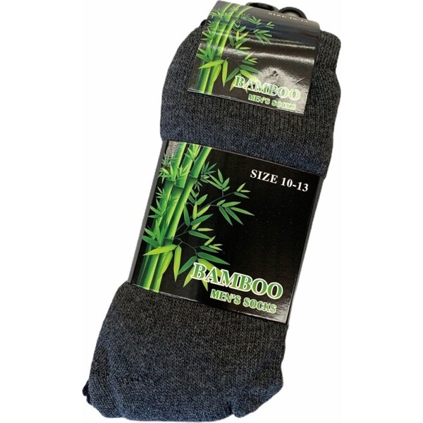 6 Pairs Mens Bamboo Work Socks Extra Warm Winter Thermal Soft